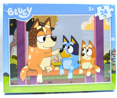 Bluey puzzle für kinder - puzzle,