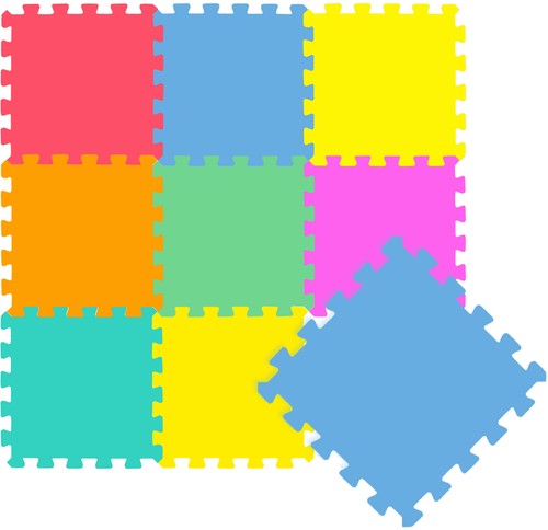 Littletom baby puzzlematte - baby, ab
