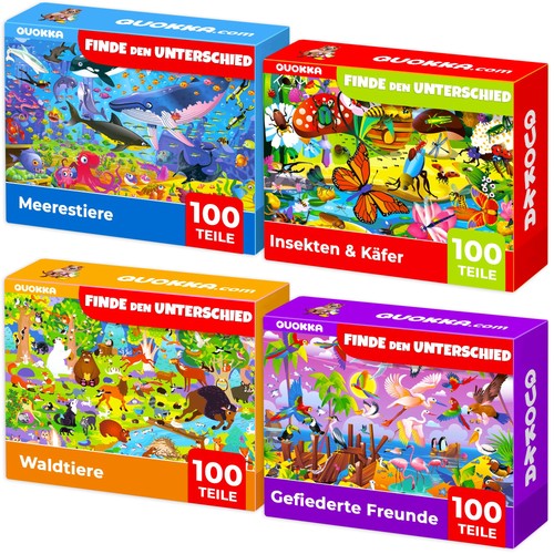 Kinderpuzzle tierwelt - kinderpuzzle,