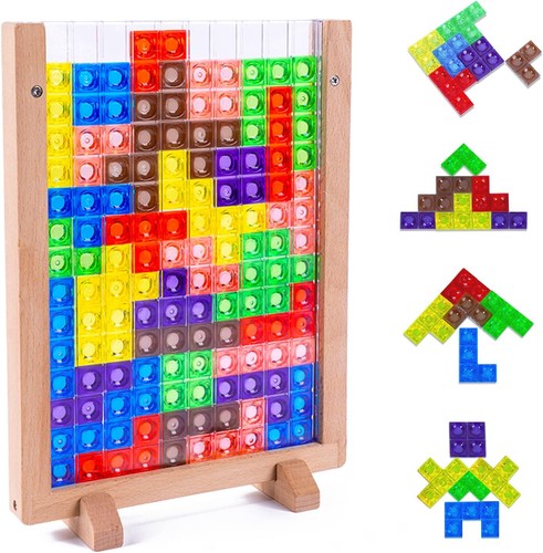 Tetris spiel puzzle set - tetris,