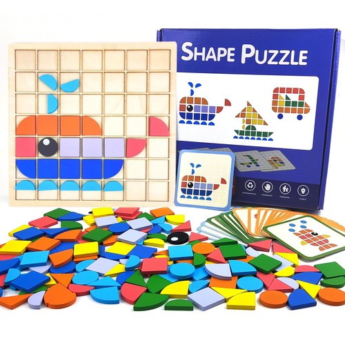 Holzpuzzle kinder montessori - holzpuzzle,