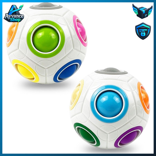 Regenbogenball puzzle - regenbogenball, 3d