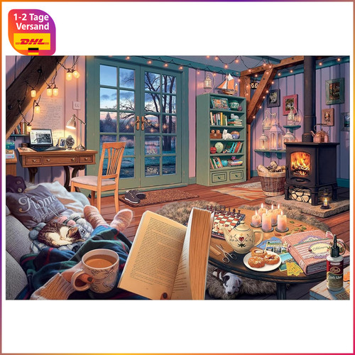 Puzzle 1000 teile warmes - puzzle,