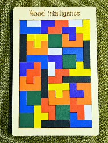 Tetris aus holz tangram - aus,