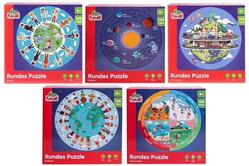 Playland rundes puzzle große - playland,