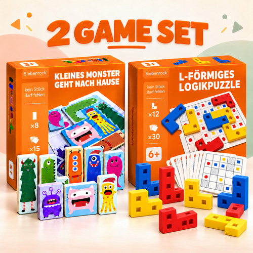 Logikspiel set kinder - set,
