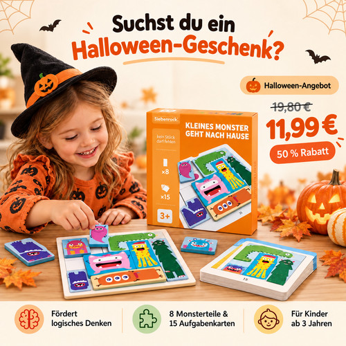 Kleines monster geht nach - kleines,