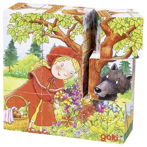 Goki würfelpuzzle märchen - märchen, 9